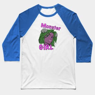 Monster girl Baseball T-Shirt